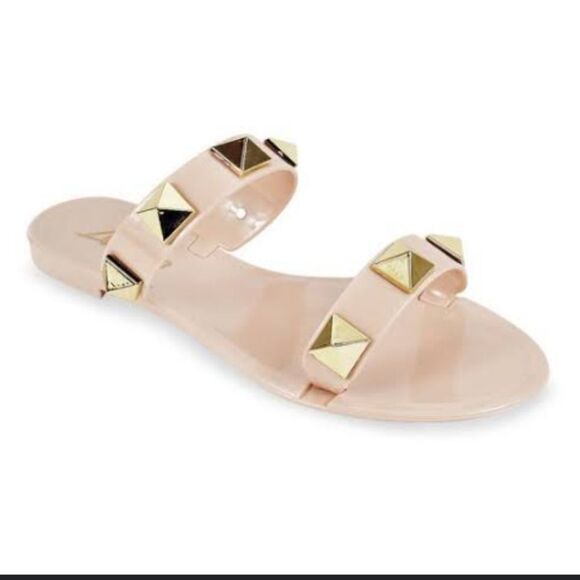 BRAND NEW  SQUARE SODA JELLY  SLIDES WOMEN'S MULES SLIP ON SANDAL - Picture 1 of 13